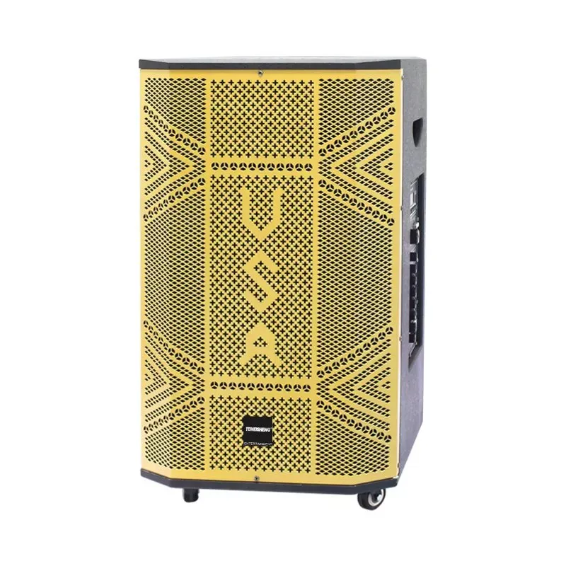 Temeisheng Tms-31 Wooden Big Portable Sound Equipment Wireless Karaoke Party Buletooh Speaker Box