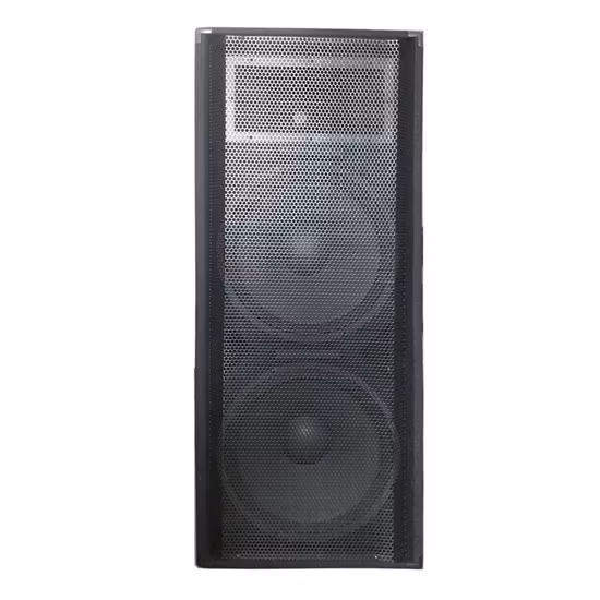 Plastic Wooden Dual 15 Inch Speaker DJ Light Speaker