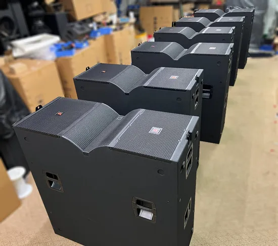 Dual 18-Inch High Power Vented Sub Bass Professional Line Array Subwoofer for Bars Theaters